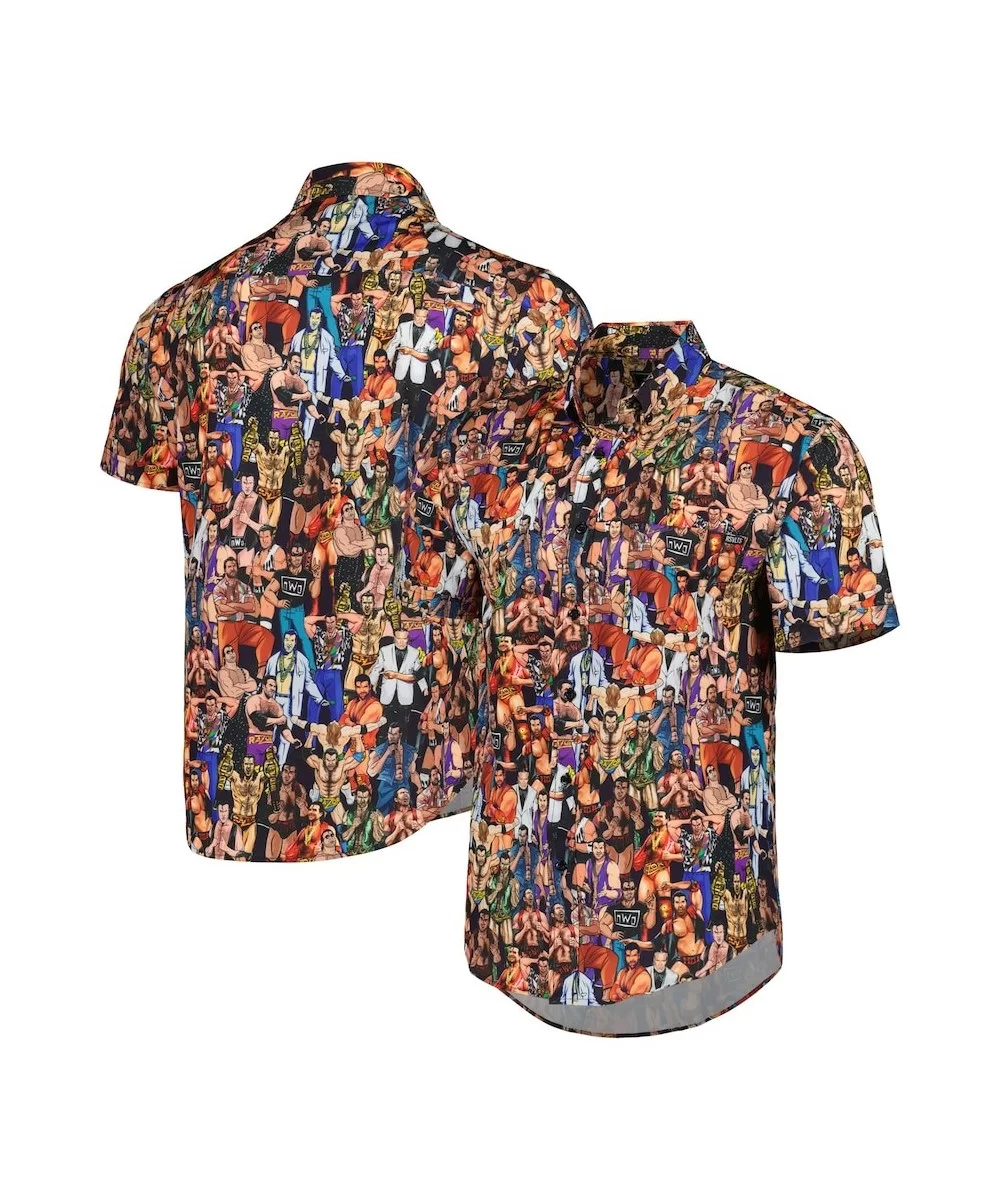 Men's RSVLTS Scott Hall Tribute KUNUFLEX Button-Down Shirt $19.60 Apparel