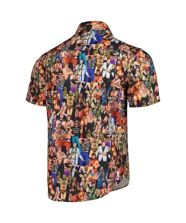 Men's RSVLTS Scott Hall Tribute KUNUFLEX Button-Down Shirt $19.60 Apparel