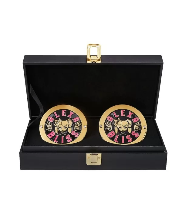 Alexa Bliss Championship Replica Side Plate Box Set $29.60 Title Belts