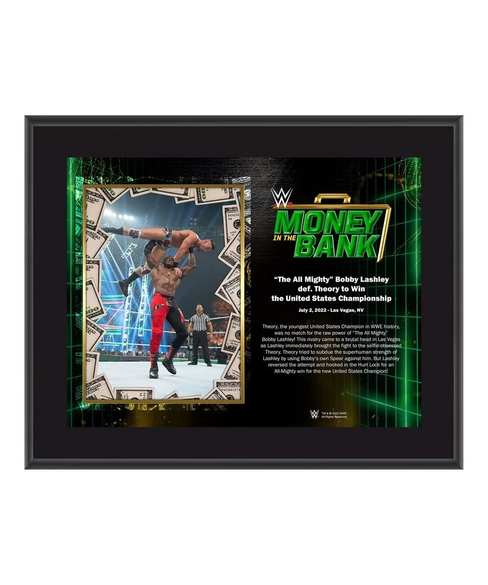 Bobby Lashley Framed 10.5" x 13" 2022 Money in the Bank Sublimated Plaque $11.04 Home & Office