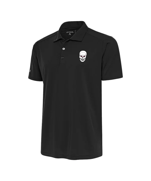 Men's Antigua Charcoal "Stone Cold" Steve Austin Big & Tall Tribute Polo $16.20 Apparel