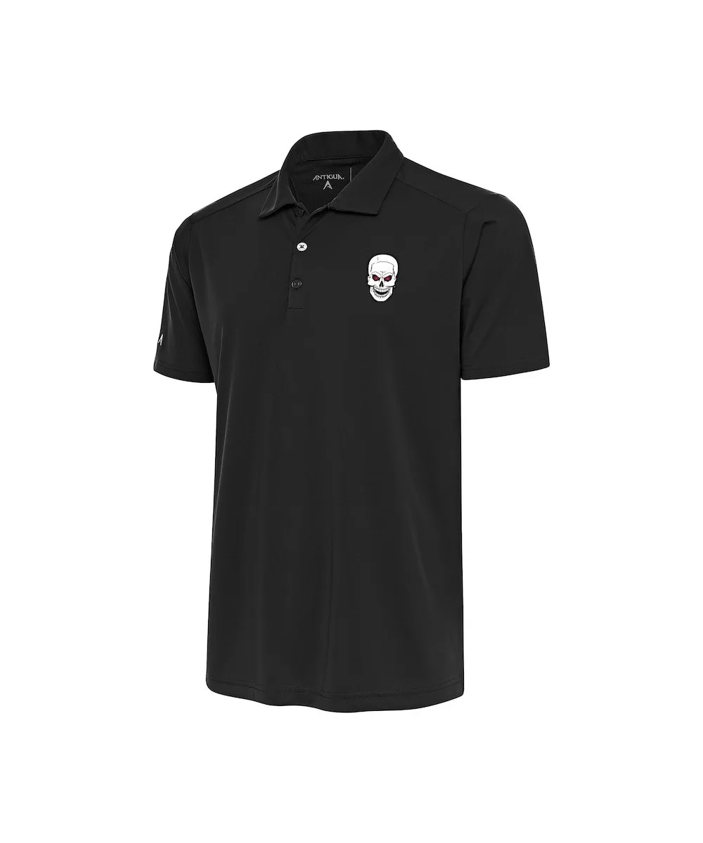 Men's Antigua Charcoal "Stone Cold" Steve Austin Big & Tall Tribute Polo $16.20 Apparel