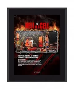 Theory 10.5" x 13" 2022 Hell in a Cell Sublimated Plaque $11.52 Home & Office