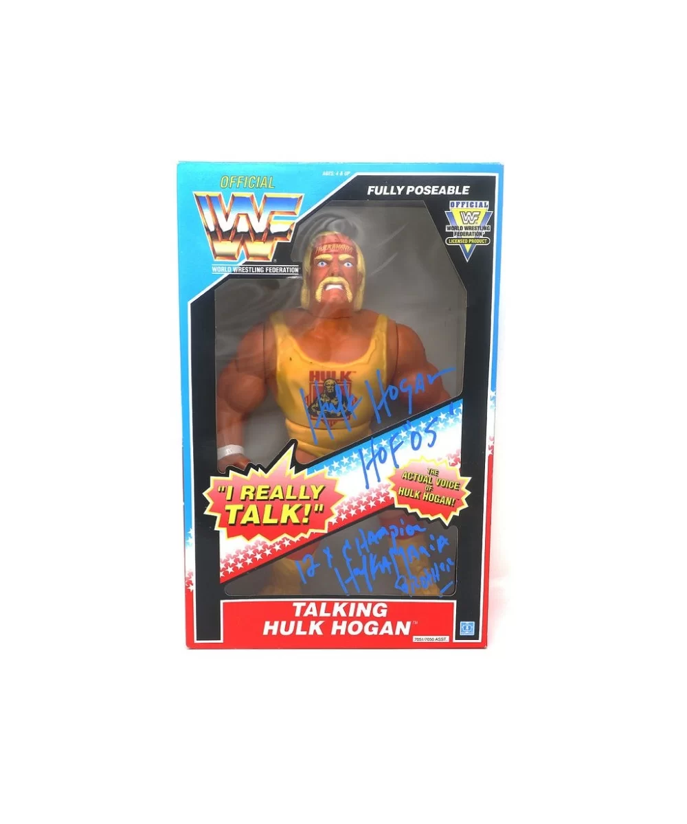 WWF Talking Hulk Hogan $459.20 Signed Items