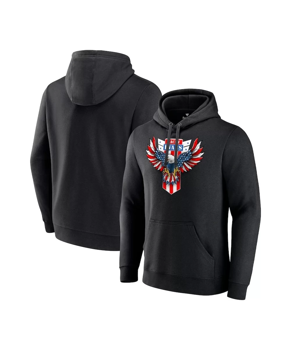 Men's Fanatics Branded Black Lacey Evans Eagle Pullover Hoodie $14.40 Apparel