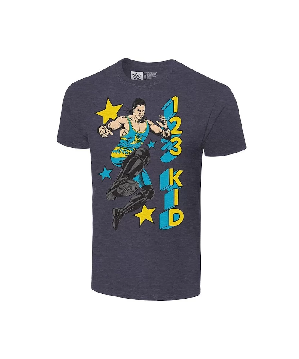 Men's Heathered Navy X-Pac 1-2-3 Kid Legends Illustrated T-Shirt $7.44 T-Shirts