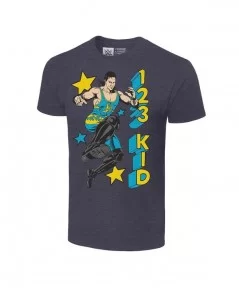 Men's Heathered Navy X-Pac 1-2-3 Kid Legends Illustrated T-Shirt $7.44 T-Shirts