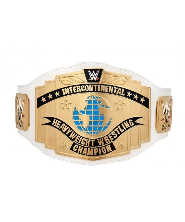 White WWE Intercontinental Championship Commemorative Title Belt $100.00 Belts