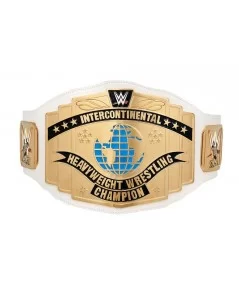 White WWE Intercontinental Championship Commemorative Title Belt $100.00 Belts