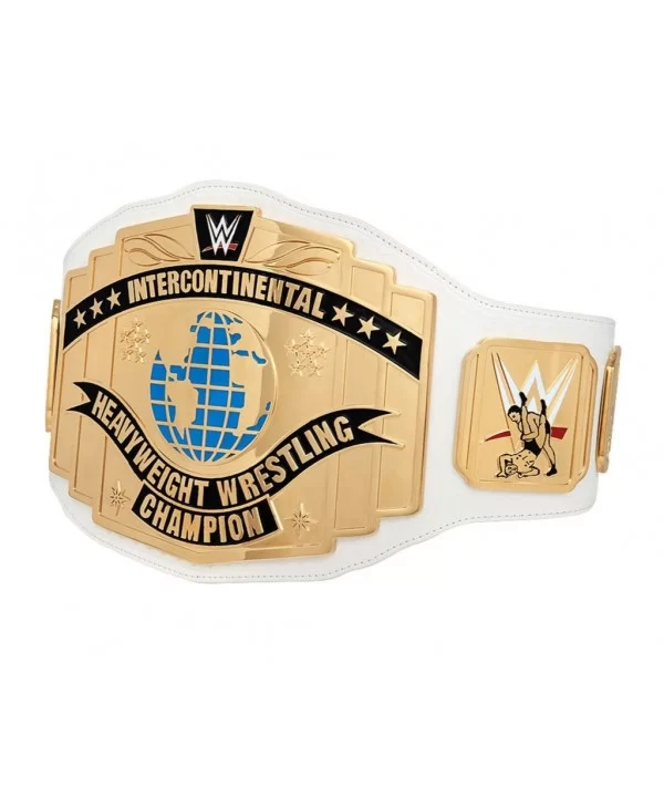 White WWE Intercontinental Championship Commemorative Title Belt $100.00 Belts