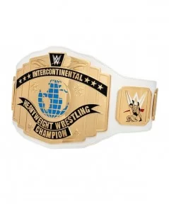 White WWE Intercontinental Championship Commemorative Title Belt $100.00 Belts