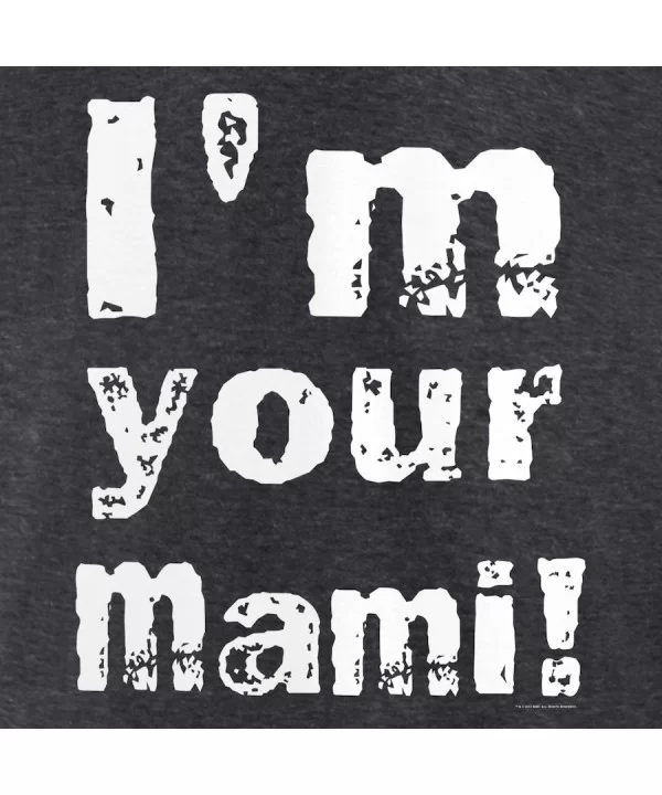 Men's Fanatics Branded Heather Charcoal Rhea Ripley I'm Your Mami T-Shirt $7.68 T-Shirts