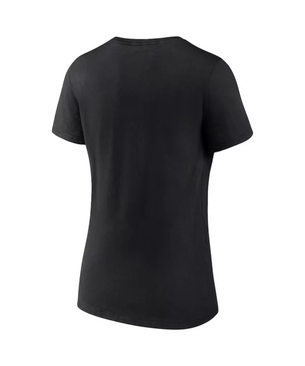 Women's Fanatics Branded Black Imperium Logo V-Neck T-Shirt $10.32 T-Shirts