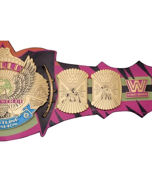 The Ultimate Warrior Signature Series Championship Replica Title Belt $136.00 Collectibles