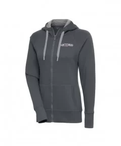 Women's Antigua Charcoal Cody Rhodes Victory Full-Zip Hoodie $19.80 Apparel