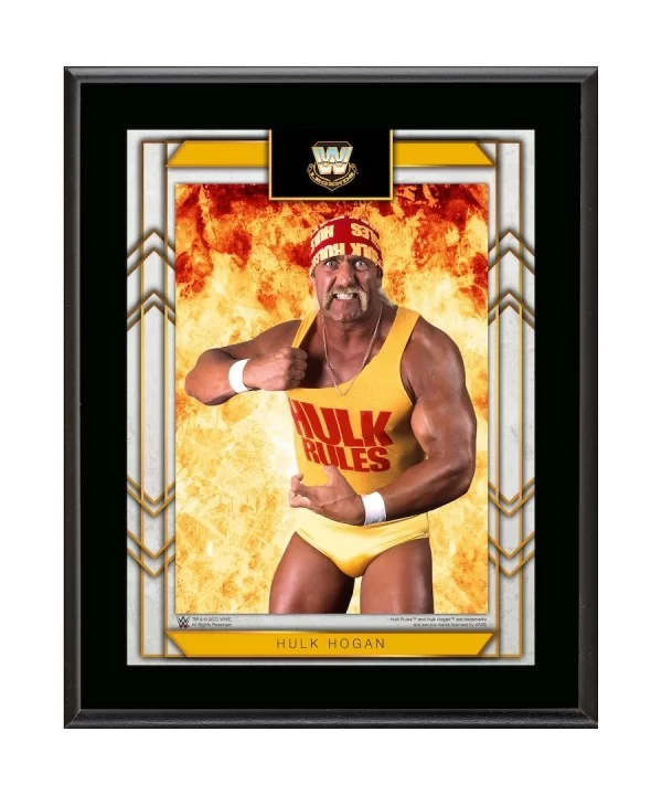 Hulk Hogan 10.5" x 13" Sublimated Plaque $8.88 Collectibles