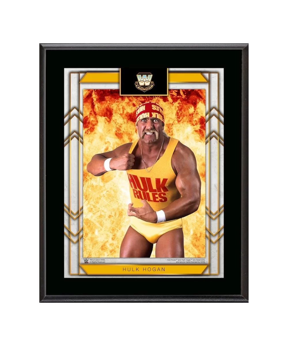 Hulk Hogan 10.5" x 13" Sublimated Plaque $8.88 Collectibles