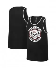 Men's Black "Stone Cold" Steve Austin 3:16 Skull Tank Top $11.28 Apparel