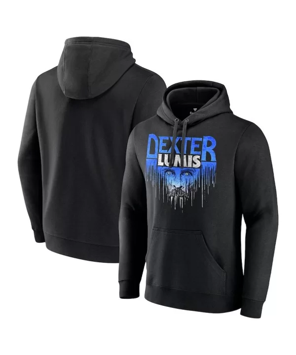 Men's Fanatics Branded Black Dexter Lumis Stare Pullover Hoodie $18.00 Apparel