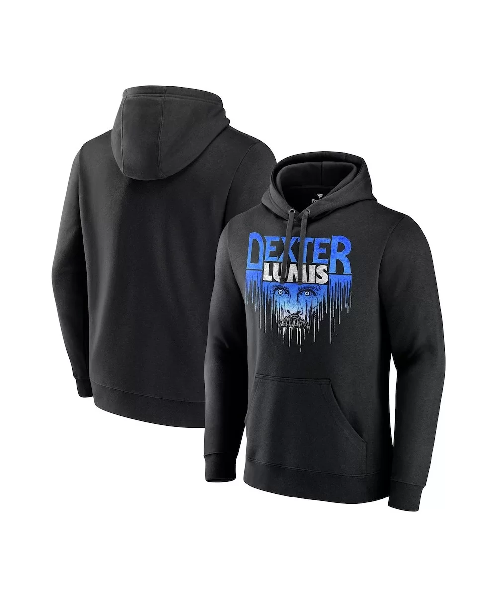 Men's Fanatics Branded Black Dexter Lumis Stare Pullover Hoodie $18.00 Apparel