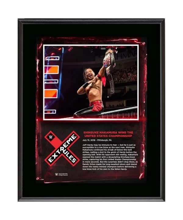 Shinsuke Nakamura 10.5" x 13" 2018 Extreme Rules Sublimated Plaque $10.56 Collectibles