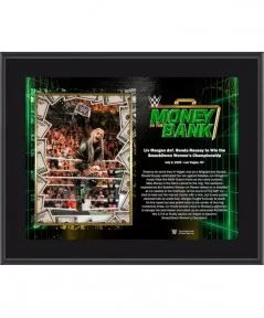 Liv Morgan Framed 10.5" x 13" 2022 Money in the Bank Cash In Sublimated Plaque $11.28 Collectibles