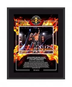 Damian Priest WWE Framed 10.5" x 13" NXT TakeOver: XXX Sublimated Collage $10.56 Home & Office