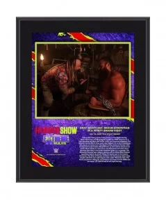 Bray Wyatt Framed 10.5" x 13" 2020 Extreme Rules Sublimated Plaque $11.04 Home & Office