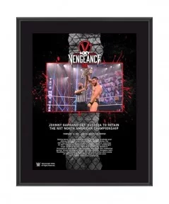 Johnny Gargano WWE Framed 10.5" x 13" NXT TakeOver: Vengeance Day Sublimated Collage $7.44 Collectibles