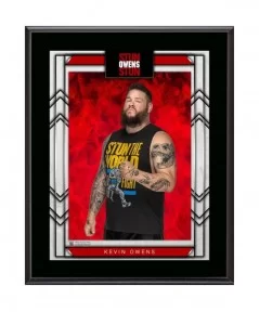 Kevin Owens 10.5" x 13" Sublimated Plaque $9.84 Home & Office