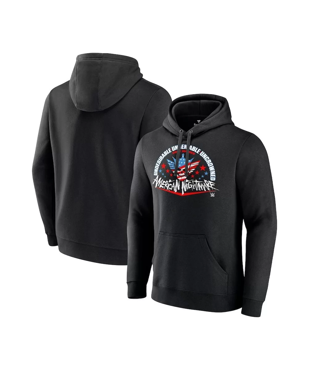 Men's Fanatics Branded Black Cody Rhodes Undeniable Pullover Hoodie $18.00 Apparel