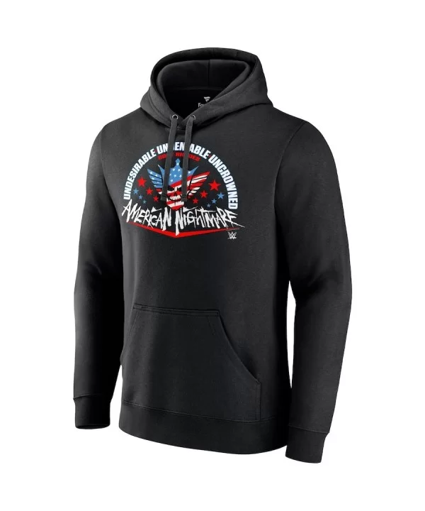 Men's Fanatics Branded Black Cody Rhodes Undeniable Pullover Hoodie $18.00 Apparel