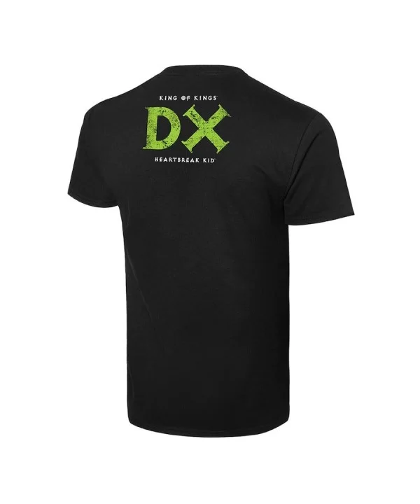 Men's Black D-Generation X Retro Cross T-Shirt $8.64 T-Shirts