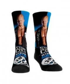 Youth Rock Em Socks "Stone Cold" Steve Austin Stare Down Crew Socks $5.76 Apparel