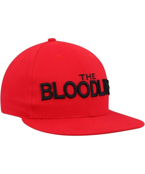 Men's Red The Bloodline Snapback Hat $5.85 Apparel