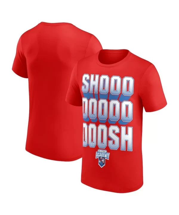 Men's Red Alpha Academy Shoooosh T-Shirt $9.36 T-Shirts