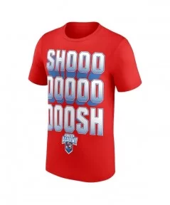 Men's Red Alpha Academy Shoooosh T-Shirt $9.36 T-Shirts