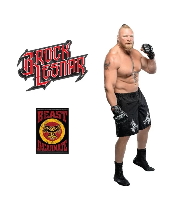 Fathead Brock Lesnar Beast Incarnate Three-Piece Removable Wall Decal Set $43.24 Home & Office