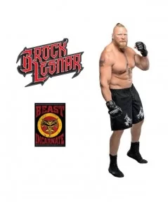 Fathead Brock Lesnar Beast Incarnate Three-Piece Removable Wall Decal Set $43.24 Home & Office