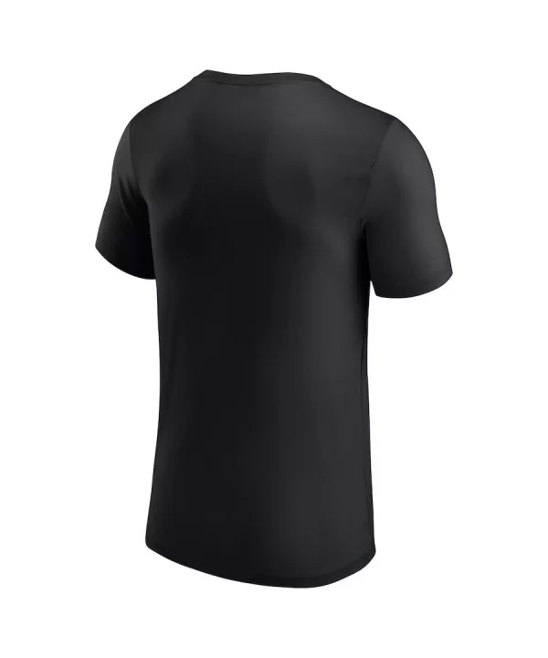 Men's Black Paul Heyman Marquee Classics T-Shirt $5.20 T-Shirts