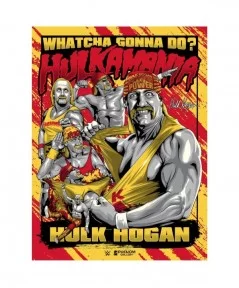 Phenom Gallery Hulk Hogan 18" x 24" Serigraph $26.88 Collectibles