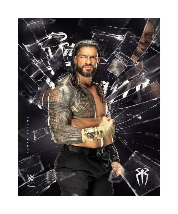 Roman Reigns Unsigned 16" x 20" Shattered Photograph $8.00 Collectibles