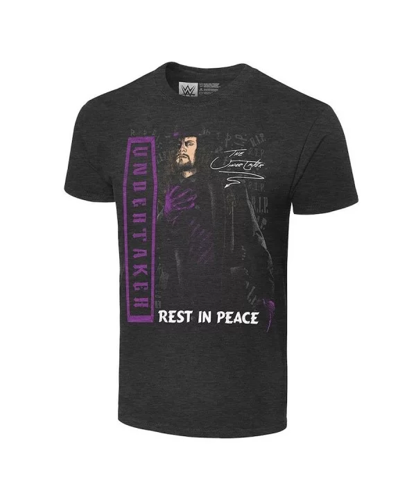 Men's Black The Undertaker Legends T-Shirt $10.32 T-Shirts