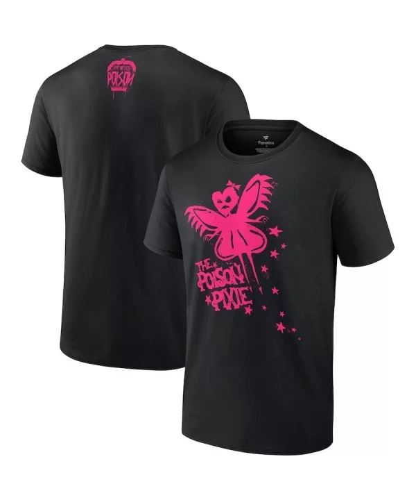 Men's Black Candice LeRae Poison Pixie T-Shirt $11.52 T-Shirts