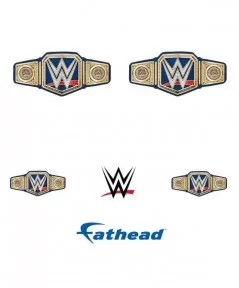 Fathead WWE SmackDown Universal Championship Belt Five-Piece Removable Mini Decal Set $10.80 Home & Office