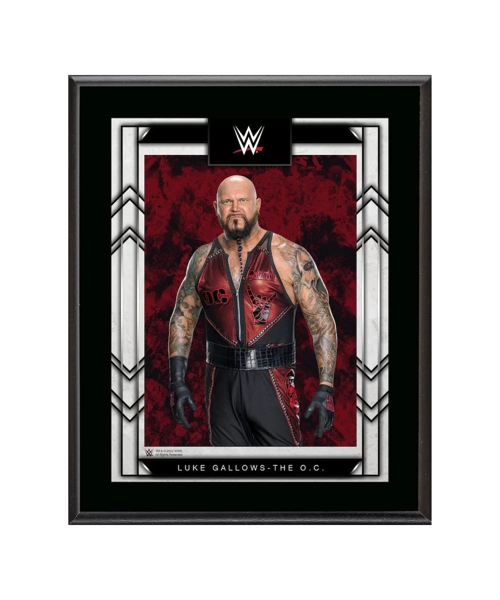 Luke Gallows WWE Framed 10.5" x 13" Sublimated Plaque $7.44 Collectibles