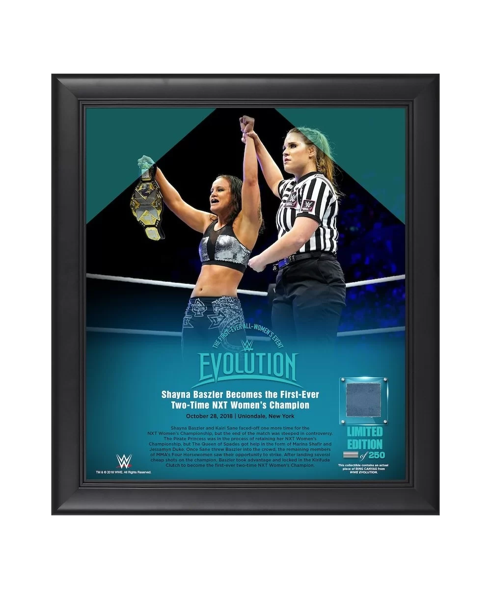 Shayna Baszler WWE 15" x 17" 2018 Evolution Collage with a Piece of Match-Used Canvas - Limited Edition of 250 $19.04 Collect...