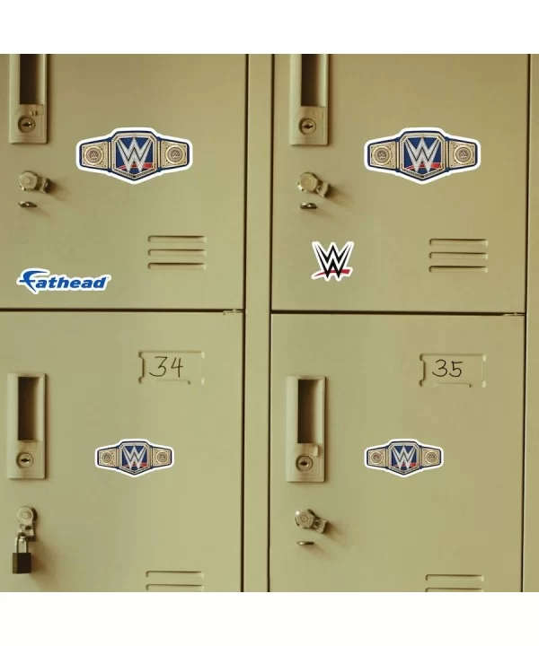 Fathead WWE SmackDown Universal Championship Belt Five-Piece Removable Mini Decal Set $10.80 Home & Office