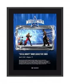 Bobby Lashley 10.5" x 13" WrestleMania 38 Night 2 Sublimated Plaque $7.20 Collectibles