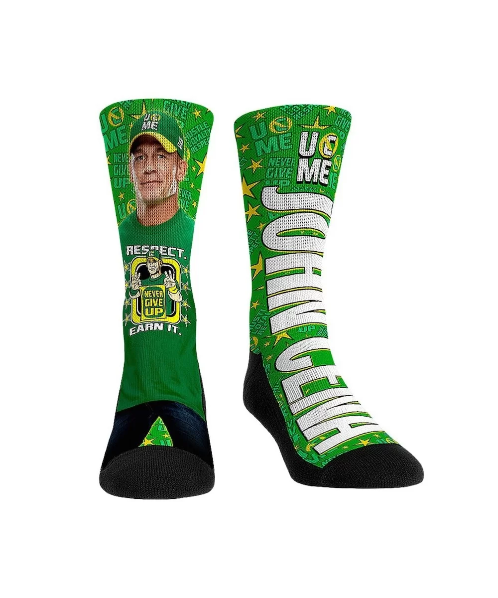 Youth Rock Em Socks John Cena Big Wrestler Crew Socks $6.00 Apparel